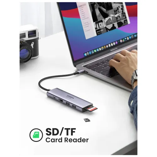 UGREEN 45000 6 in 1 USB C Hub