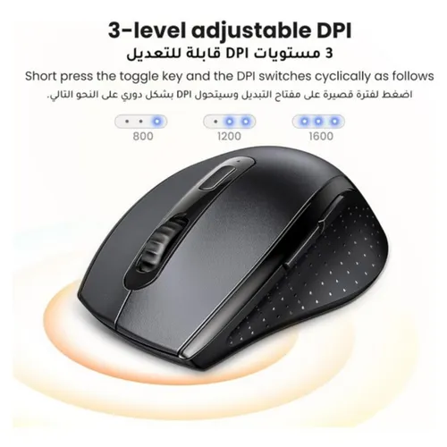 UGREEN 45012 Ergonomic Wireless Mouse