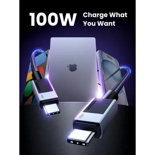 UGREEN 45063 100W PD USB-C to USB-C Fast Charging Cable