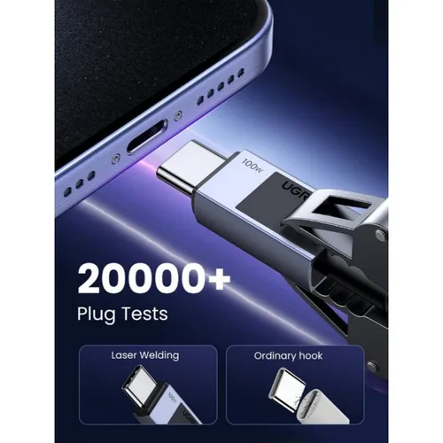UGREEN 45063 100W PD USB-C to USB-C Fast Charging Cable