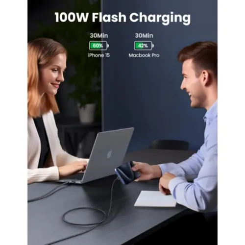 UGREEN 45065 100W USB-C TO USB-C 3M Cable