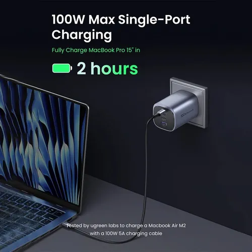 UGREEN 45226 100W  Nexode S GaN UK Pin Fast Charger