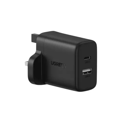 UGREEN 45304 20W 2-Port Fast Charger UK Plug