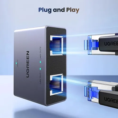 UGREEN 45311 Gigabit Ethernet Splitter 1 to 2