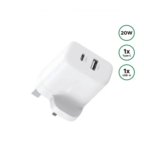 UGREEN 45315 20W Type-C To USB Port Fast Charger