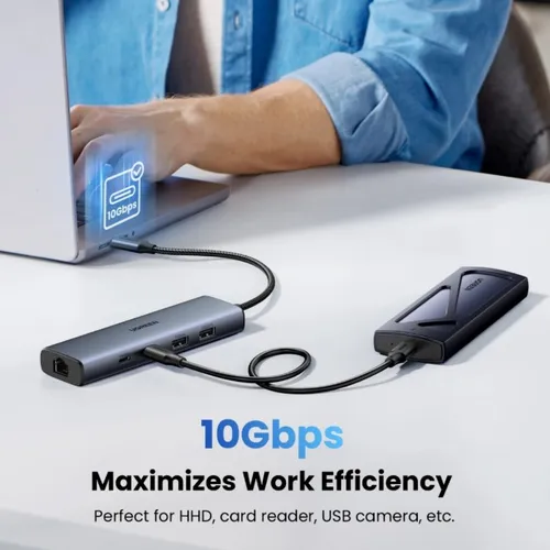 UGREEN 45320 6-in-1 USB-C Multifunctional Adapter