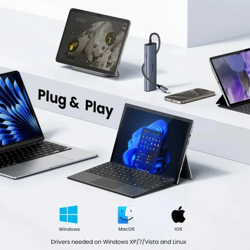 UGREEN 45320 6-in-1 USB-C Multifunctional Adapter