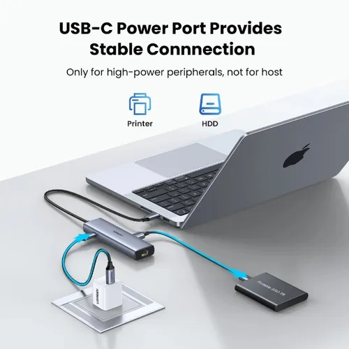 UGREEN 45320 6-in-1 USB-C Multifunctional Adapter