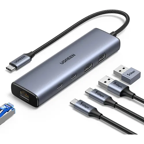 UGREEN 45320 USB-C 6 in1 Multifunctional Adapter
