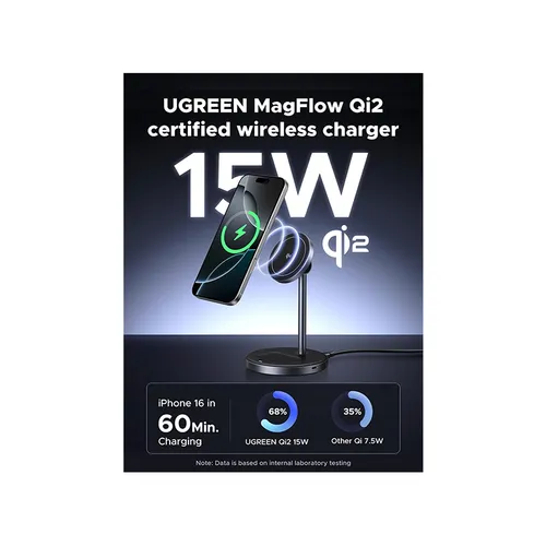 UGREEN 45382 2-in-1 15W Magnetic Wireless Charger