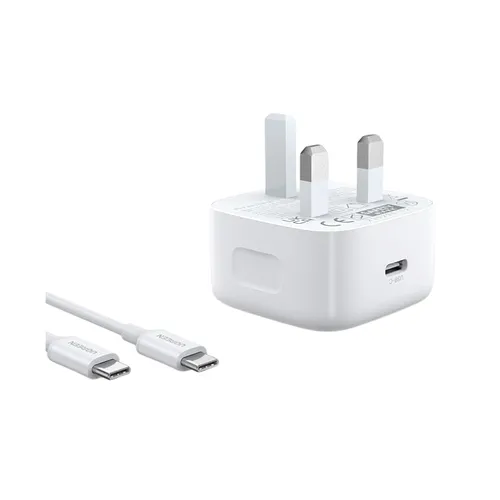 UGREEN 45438 20W Type-C Fast Charger Set With Type-C to Type-C 1 Meter Cable CD137