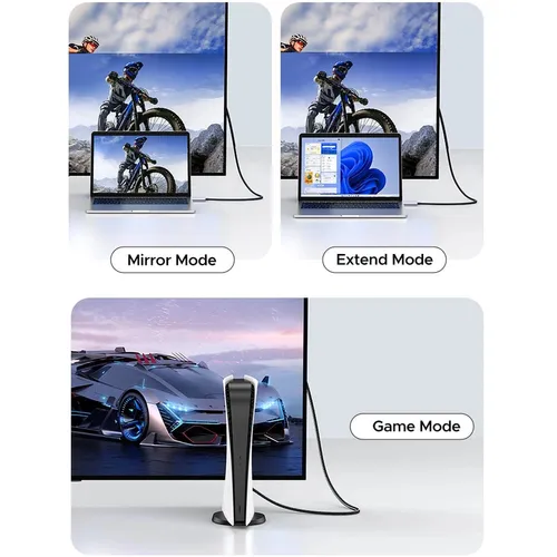 UGREEN 45509 HDMI 4K Fiber Aluminum Shell Male to Male 50M Optic Cable