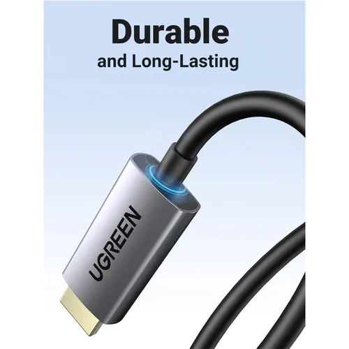 UGREEN 45509 HDMI 4K Fiber Aluminum Shell Male to Male 50M Optic Cable