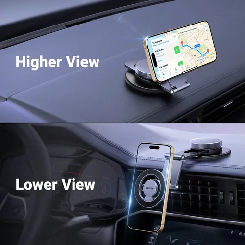 UGREEN 45577 Magnetic 360 Rotatable + Retractable Car Phone Holder