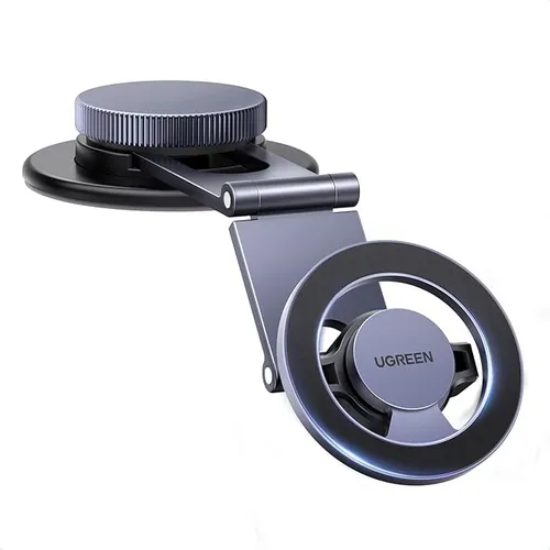 UGREEN 45577 Magnetic 360 Rotatable + Retractable Metal Car Phone Holder