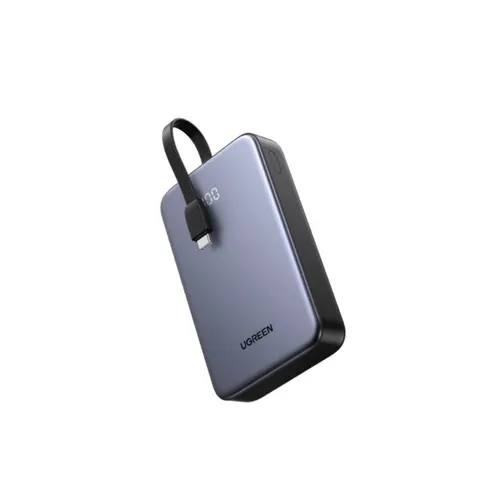 UGREEN 45762 20W 20000mAh Power Bank with Built-In Cable