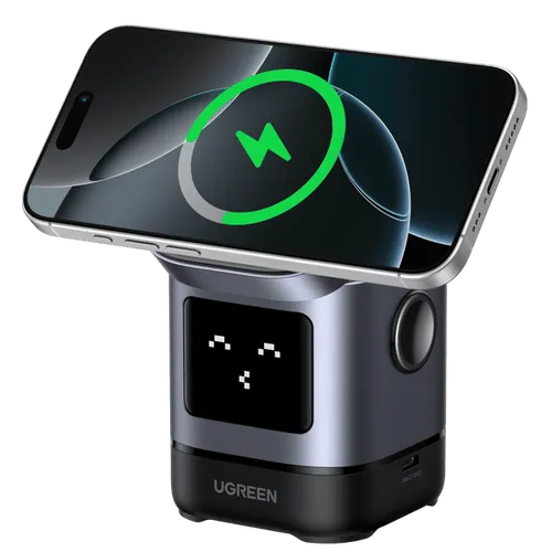 UGREEN 45775 Uno 2-in-1 15W Magnetic Wireless Charger