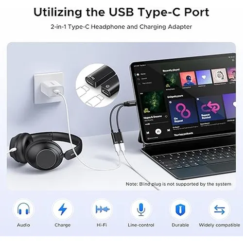 UGREEN 45800 2-in-1 Audio Adapter