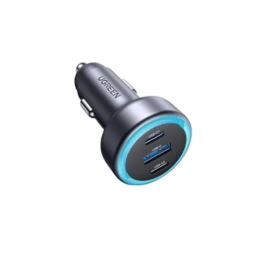 UGREEN 45843 EC307 30W 3-Port USB-C Fast Car Charger