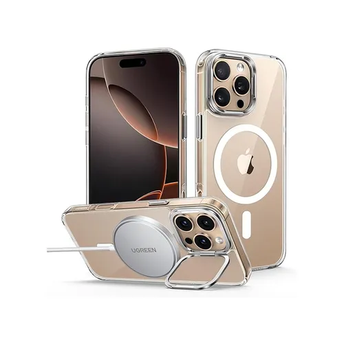 UGREEN 45916 Bright Cushion Protective Clear Case For iPhone 16 Pro Max