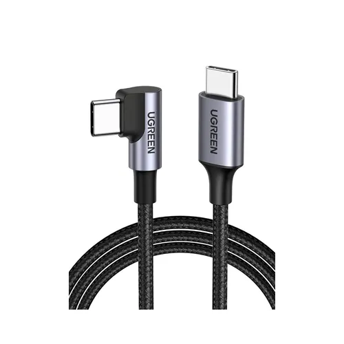 UGREEN 50123 USB-C to Angled USB 2.0-C Round 1M Cable