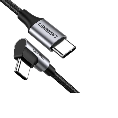 UGREEN 50125 C-C 60W PD Fast Charging 90 Degree Cable 2-Meter