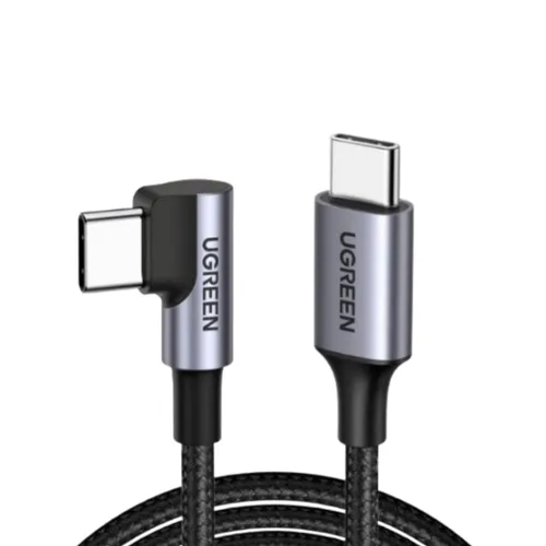 UGREEN 50125 C-C 60W PD Fast Charging 90 Degree Cable 2-Meter