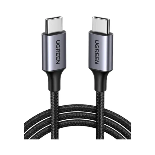 UGREEN 50150 Type-C to Type-C Nickel Plating Aluminum Shell PD Round 1M Cable