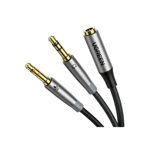 UGREEN 50255 3.5mm x2 Male to 1x Female Audio Cable