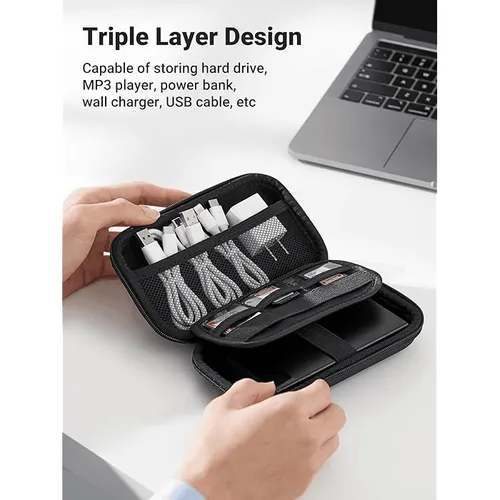 UGREEN 50274 External Hard Drive and Accessories Storage Bag