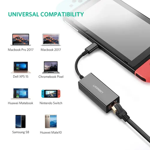 UGREEN 50307 Gigabit USB-C to Ethernet Adapter