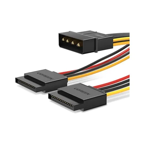 UGREEN 50398 IDE to Dual SATA Power Cable