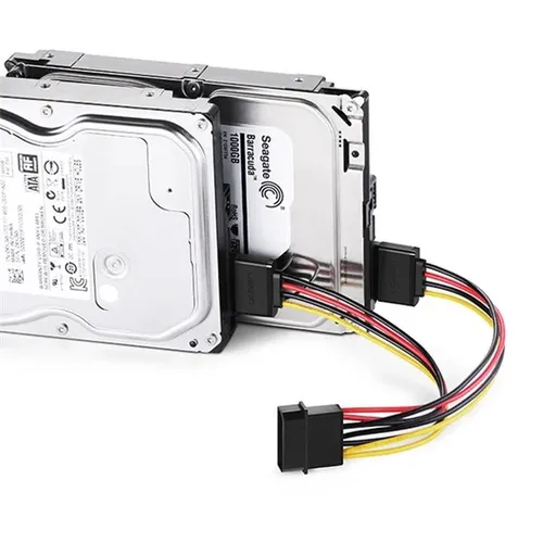 UGREEN 50398 IDE to Dual SATA Power Cable