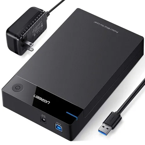 UGREEN 50422 USB 3.0 to SATA External Hard Drive Enclosure