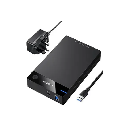 UGREEN 50423 3.5 Inches USB 3.0 to SATA Hard Drive Enclosure