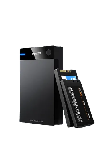 Ugreen 50424 USB 3.0 To 3.5 Inch Sata External Hard Drive Enclosure