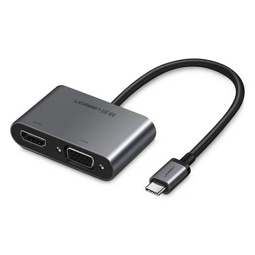 UGREEN 50505 4-in-1 USB-C – HDMI / VGA / USB-A 3.0 / USB-C PD Adapter
