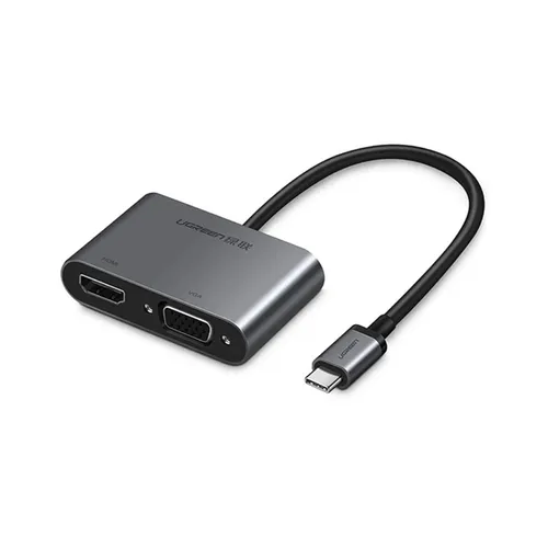 UGREEN 50505 4-in-1 USB-C – HDMI / VGA / USB-A 3.0 / USB-C PD Adapter