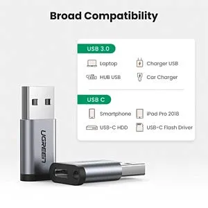 Ugreen 50533 USB 3.0 to USB-C Adapter