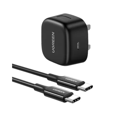 UGREEN 50577 PD 25W Fast Charger + USB-C Cable UK CD250