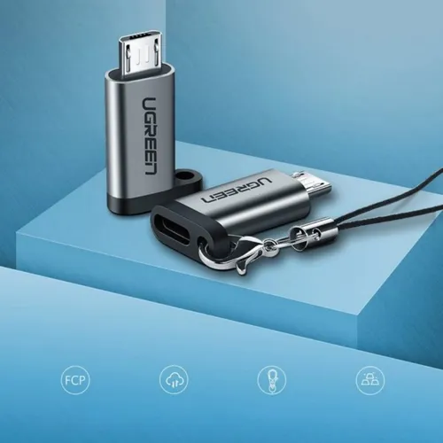 UGREEN 50590 Micro USB Male To Type-C Female Adapter