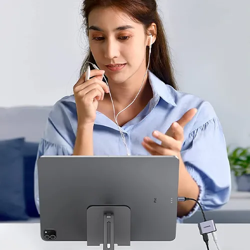UGREEN 50596 Type-C to 3.5mm Audio and Charging Adapter