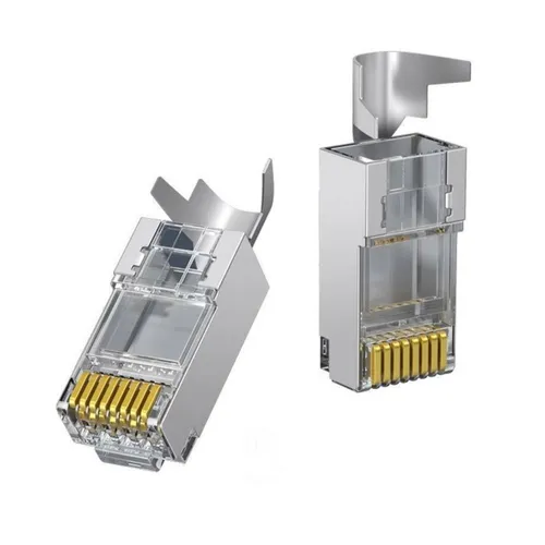 UGREEN 50634 CAT7 FTP RJ45 Modular Plugs Two Piece Gold Plated 50u 10 pieces