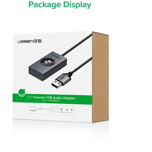 UGREEN 50711 USB 7.1 Sound Card Audio Adapter