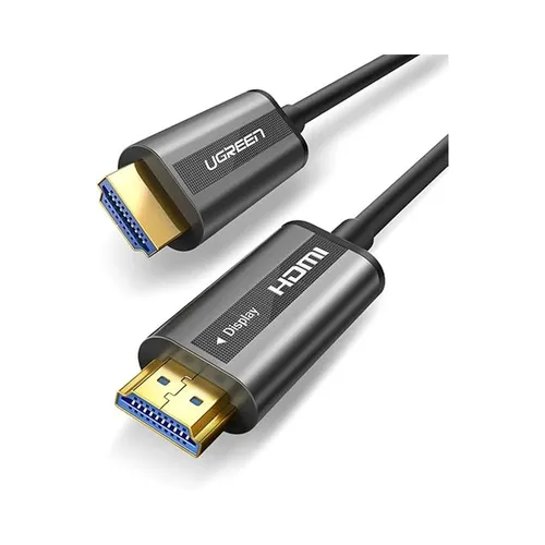 UGREEN 50717 HDMI 4K Fiber Zinc Alloy Shell Male to Male 10M Optical Cable