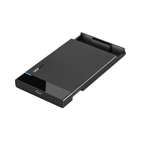 UGREEN 50743 USB 3.0 2.5″ Hard Drive Enclosure 6Gbps with USB-A to USB-C Cable