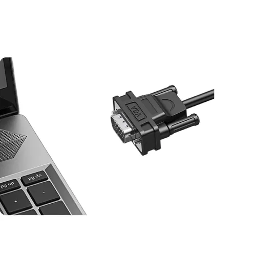 Ugreen 50945 Cable adapter cable VGA (male) - HDMI (female) 0.15m black (CM513)