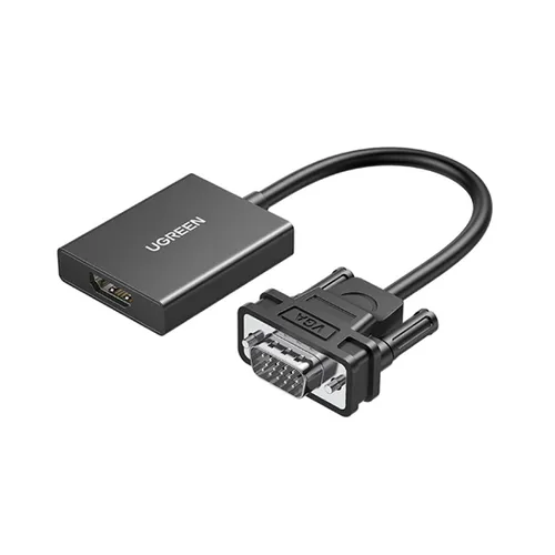 UGREEN 50945 VGA Male to HDMI Female Adapter Cable