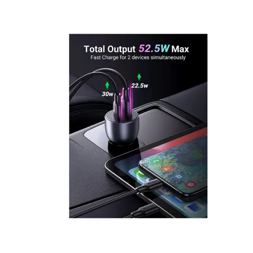Ugreen 52.5W Type C Car Charger (CD213) 60980