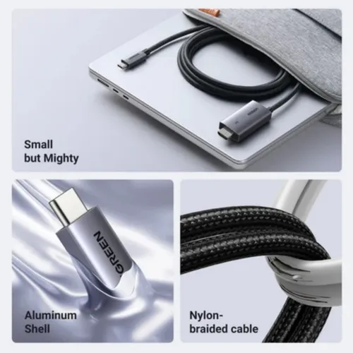 UGREEN 55330 4K USB-C to HDMI With PD Port 2M Cable